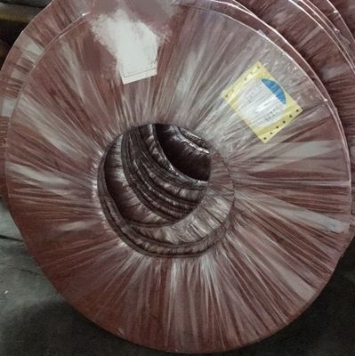Ni Cr Cr20ni80 Resistance Wire Golden/Blue Heating Alloy Strip 0.5-2.5mm x 5-48mm